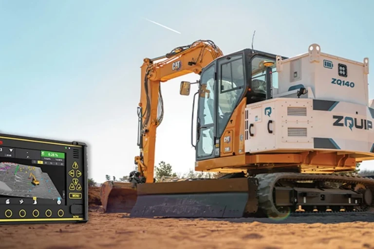 ZQuip und Leica Geosystems stellen Bagger der nächsten Generation vor